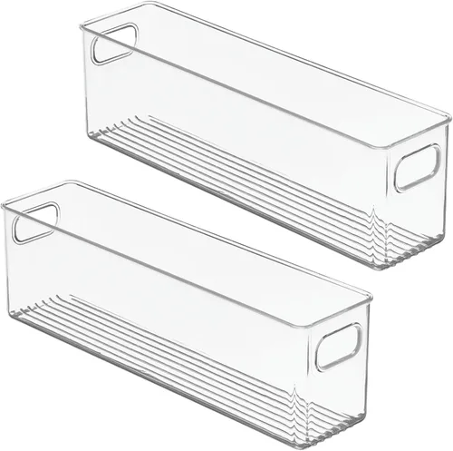 Miniatura 9 de mDesign Latas de fórmula para bebé, Transparente