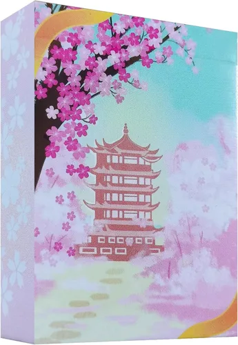 Cherry Blossoms Cardistry Juego de cartas de póquer Novedad Juego de Poker Baraja de cartas para adultos Baraja de cartas Juegos de cartas Juegos