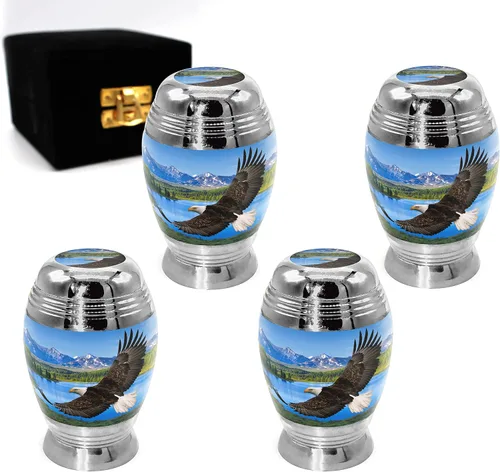 Miniatura 34 de Aurora Borealis Urna de cremación para cenizas para adultos, hombres y mujeres, Urnas de cremación personalizadas para cenizas humanas, urnas