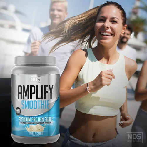 Miniatura 5 de AMPLIFY NDS Nutrition Smoothie - Batido de proteína de suero de leche en polvo con verduras y aminoácidos añadidos, desarrolla músculo magro, gana