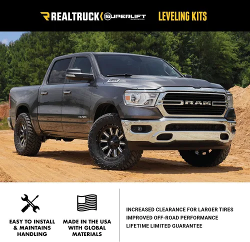 Miniatura 3 de SUPERLIFT SUSPENSION Kit de nivelación de 2 pulgadas para Ford F-250/F-350 Espaciadores de bobina 40031 Compatible con Ford F-250 / F-350