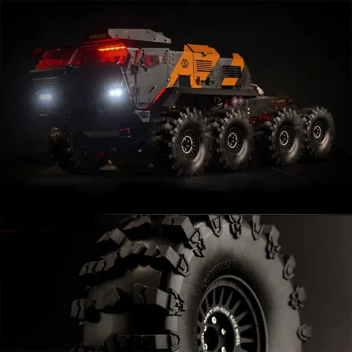 Miniatura 4 de 2.2 RC Crawler neumáticos de goma suave barro nieve nadador neumáticos OD 5.906 in para 1/10 RC Rock Crawler coche Axial SCX10 90047 D90 TF2 Tamiya