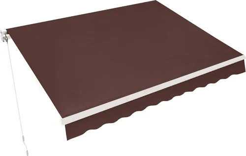 Miniatura 14 de MCombo Toldo retráctil manual de 9.9 x 7.8 pies para puerta y ventana de patio, parasol refugio toldo exterior, 0810 (gris, 9.9'(L) x 7.8'(A))