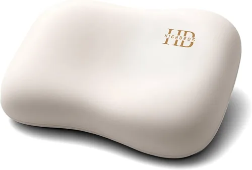 HighBeds Almohada para Durmientes de Lado – Almohada cervical ergonómica suave para aliviar el dolor de cuello, funda de almohada sin cremallera de