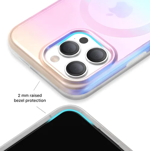 Miniatura 4 de VELVET CAVIAR Funda para iPhone 15 Pro Max, compatible con MagSafe, probada en caídas de 10 pies, ópalo blanco iridiscente Blanco (White Opal)