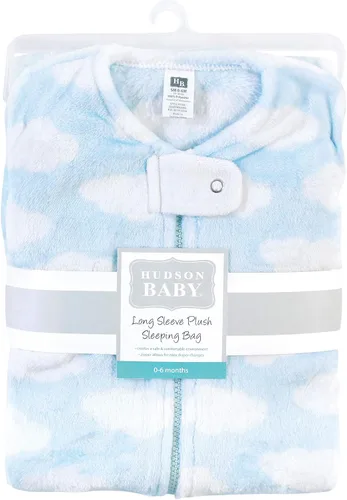 Miniatura 2 de Hudson Baby Saco de dormir unisex de felpa para bebé, saco, manta
