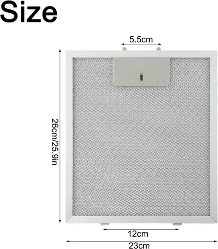 Miniatura 2 de Filtro de campana extractora de repuesto para campana extractora, filtro de grasa, filtro de ventilación de aspirador, filtros de campana