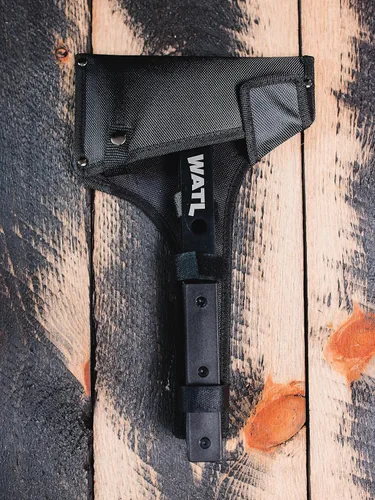 Miniatura 5 de El nuevo y mejorado juego de lanzar Hawk de WATL Competition: World Axe Throwing League Tomahawks con funda de nailon para lanzar hacha y asas
