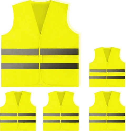 Miniatura 12 de PeerBasics - Chaleco de seguridad diario Amarillo