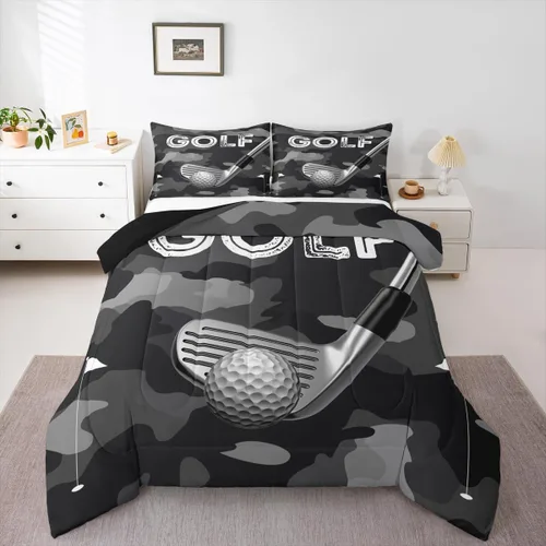 Miniatura 10 de Erosebridal Juego de edredón de béisbol tamaño individual, juegos de ropa de cama deportiva para niños, edredones y juegos de ropa de cama de nido
