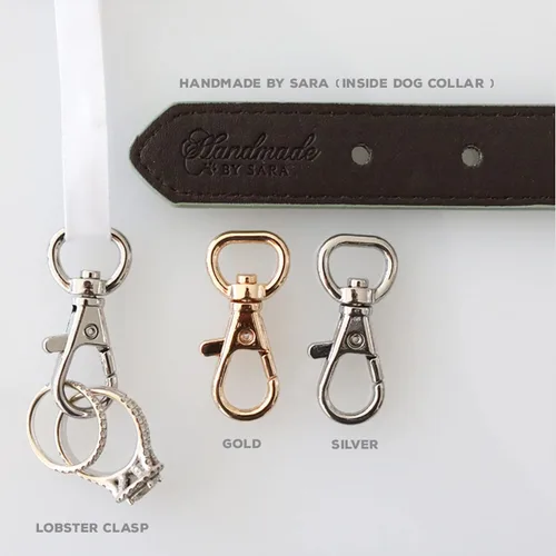 Miniatura 7 de Collar de perro de flor de encaje de perlas de champán marfil, collar ajustable hecho a mano, regalo para amantes de los perros, collar de perro