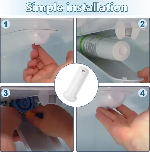Miniatura 6 de showingo WP67006331 Reemplazo de la tapa del filtro de agua para el refrigerador Whirlpool Tapa del filtro de agua Reemplazar 67006331 12960301