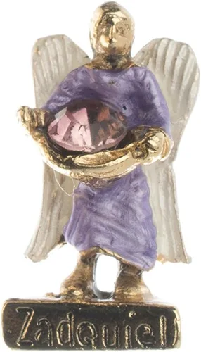 Miniatura 8 de Juego de figuras de ángel de 1 pulgada (1.0 in) con mini estatua de cristal, protección semanal