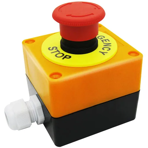 Miniatura 17 de mxuteuk 2pcs 1 NO 0.866 in Interruptor de botón momentáneo SPST Negro 660V 10A HB2-BA21-HH