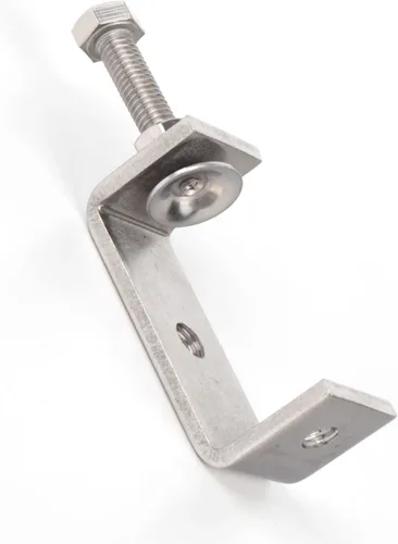 Miniatura 4 de Abrazadera C de acero inoxidable 304 de 2.559 in resistente abrazadera C para carpintería edificio de tigre, abrazadera ajustable de apertura
