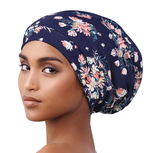 Alnorm - Gorro con forro de satén y suave banda elástica para hombres y mujeres, talla única Se ajusta a la mayoría