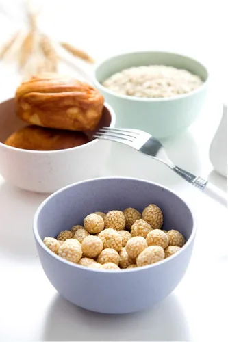 Miniatura 4 de Juego de 4 cuencos de paja de trigo de 14 onzas, cuencos irrompibles para cereales y ensaladas para niños y adultos, cuencos ecológicos para 14