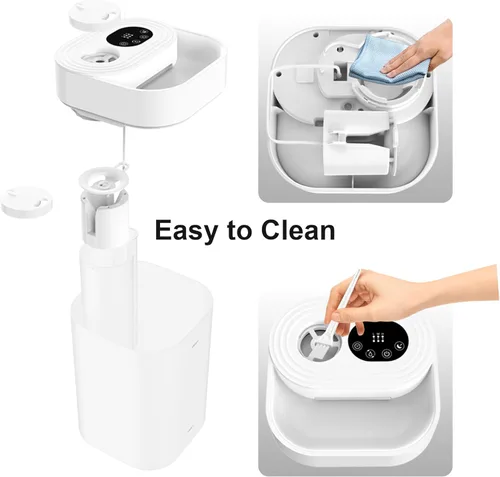 Miniatura 8 de PHILODECO Humidificador de niebla fría de 4.5L para dormitorio, habitación del bebé y plantas – Ultrasónico, silencioso, con difusor de aroma, luz