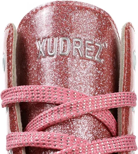 Miniatura 6 de XUDREZ Patines de ruedas para mujeres y hombres, de piel sintética brillante, zapatos de patinaje de alta calidad para principiantes, patines