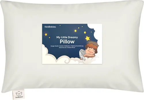 Miniatura 46 de KeaBabies - Almohada con funda para niños pequeños, almohada My Little Dreamy de 13 x 18 pulgadas (ABC Land)