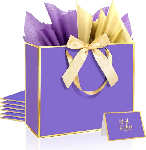 Miniatura 16 de Ethhqu Bolsas de regalo grandes con asas