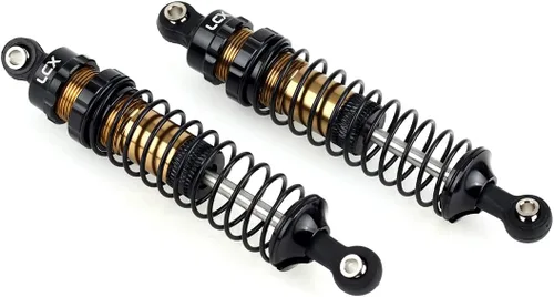 Miniatura 5 de LCX Racing 1/10th RC Crawler Car 2PCS 3.543 in Metal Suspensión Amortiguador Amortiguador para Traxxas TRX4 TRX6 Axial SCX10 SCX10 II 90046 Redcat