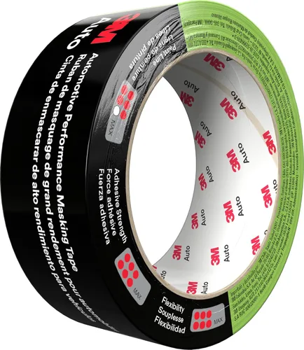 Miniatura 2 de 3M - Cinta adhesiva para acabado automotriz, 06654, 1 rollo de 1.417 pulgadas x 180.4 pies