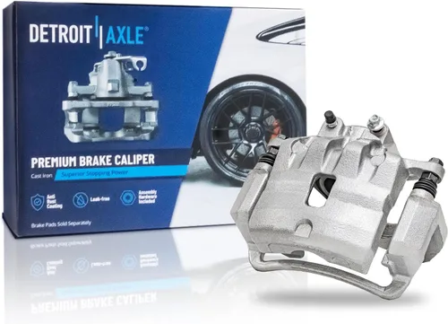 Miniatura 135 de Detroit Axle - 4 pinzas de freno para Honda Element 2003-2011 Pinzas de freno de disco con soportes 2004 2005 2006 2007 2008 2009 2010 reemplazo