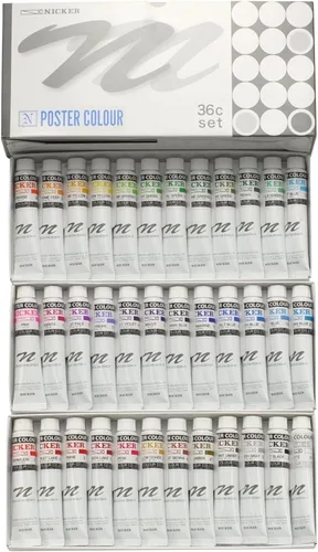 Miniatura 13 de Knicker Color PC40ML36N - Póster de acuarela, juego de 36 colores, 1.4 fl oz (1.4 fl oz)