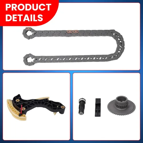 Miniatura 8 de MOCA Kit de cadena de distribución para Mercedes-Benz 2012-2014 para SLK250 Base Convertible 2 puertas 1.8L y 2012 para C250 4Matic Sedan 4 puertas