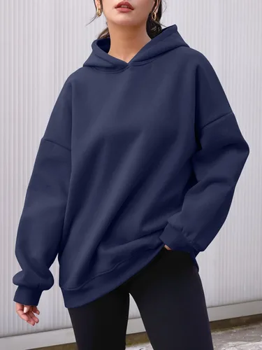 Miniatura 12 de AUTOMET Sudaderas con capucha de gran tamaño para mujer, sudaderas de forro polar con capucha 2024, ropa de otoño, trajes de moda, suéter de invierno