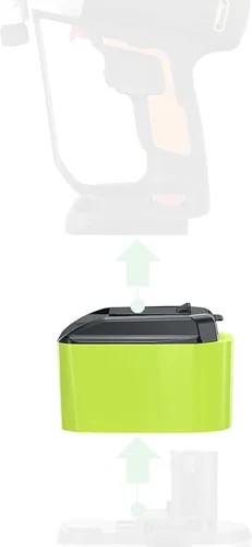 1 adaptador de actualización para Worx 20v USA versión herramientas, compatible con baterías Ryobi de 18 V - Solo adaptador