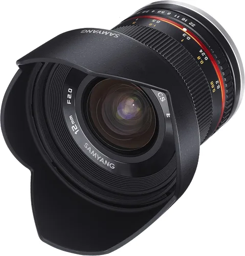 Miniatura 5 de Samyang SY12M-FX-BK - Lente ultra gran angular F2.0 de 0.472 in para cámaras Fujifilm X-Mount, color negro