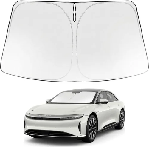 Miniatura 219 de Proadsy Parasol para parabrisas actualizado 2025, ajuste personalizado Dodge RAM 1500 2Dr 2019-2024 2025, 4 capas, plegable, protector de parasol