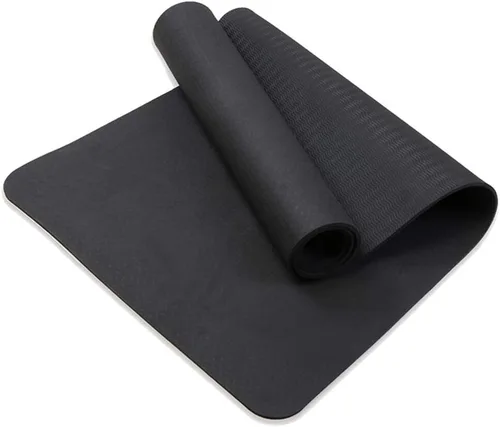 Attraction Design Alfombrilla de yoga antideslizante extra gruesa para yoga, respetuosa con el medio ambiente, alfombrilla de yoga de alta densidad