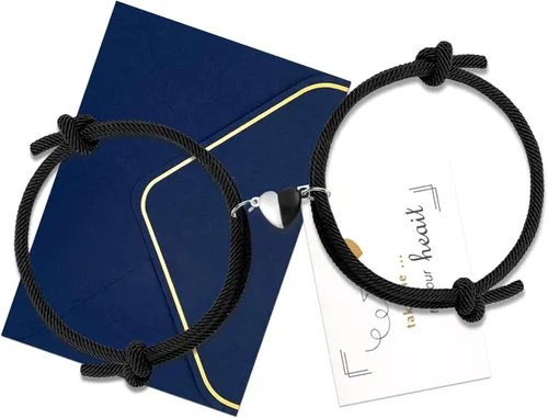Miniatura 6 de Couples Bracelets Matching Bracelets for Couples Long Distance Couple Bracelets for Girlfriend Boyfriend Best Friend Love Bracelet for Women Men