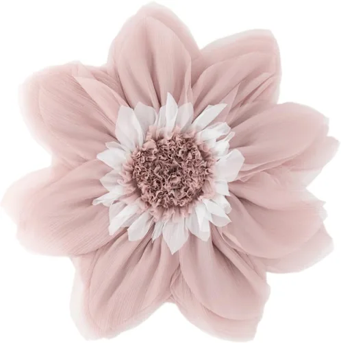 Funda de almohada hecha a mano con flores en 3D, color rosa rubor, decorativa, floral, funda de almohada decorativa de terciopelo para cama, sofá,