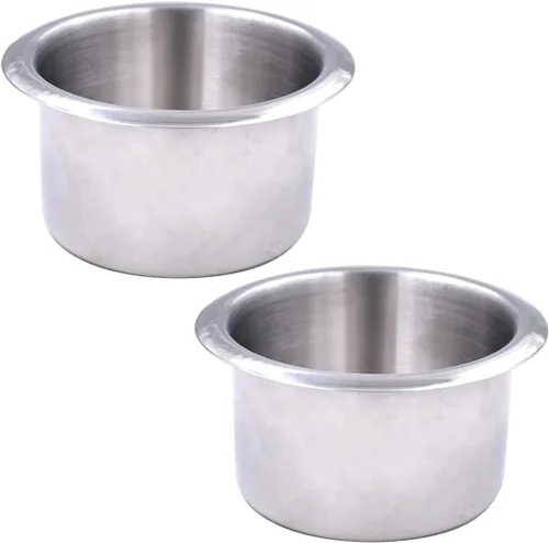 Miniatura 7 de Zpana Soporte para bebidas para taza de automóvil, 2 piezas de acero inoxidable de 2.24 pulgadas, soporte para botellas de agua, soporte
