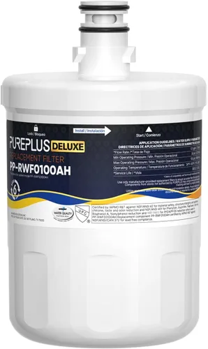 PUREPLUS Filtro de Agua para Refrigerador Certificado NSF/ANSI 401, 53, 42 y NSF P473 de Reemplazo para LG LT500P, ADQ72910901, GEN11042FR-08,