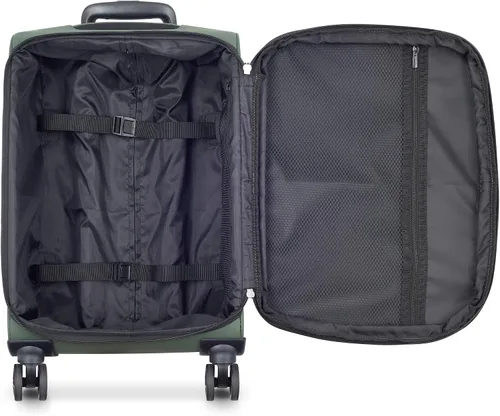 Miniatura 3 de DELSEY Paris Sky Lite Softside - Maleta expandible con ruedas giratorias, Verde, Sky Lite Softside - Maleta expandible con ruedas giratorias