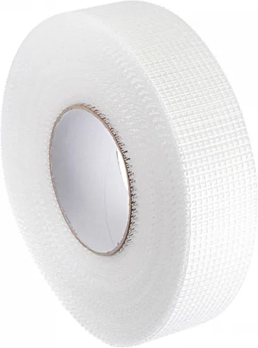 uxcell Cinta adhesiva para paneles de yeso de fibra de vidrio autoadhesiva de 2 pulgadas x 328 pies, malla de 0.110 in