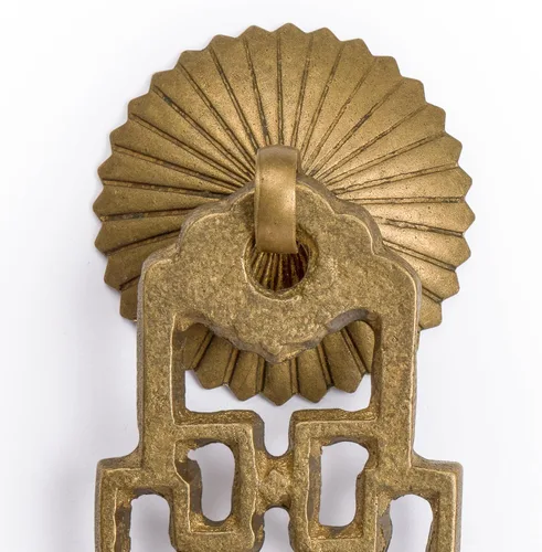 Miniatura 5 de Hardware Philosophy Ancient Throne - Tiradores de latón de 3.5 pulgadas, juego de 2, arquitectónico, diseño de interiores, herrajes