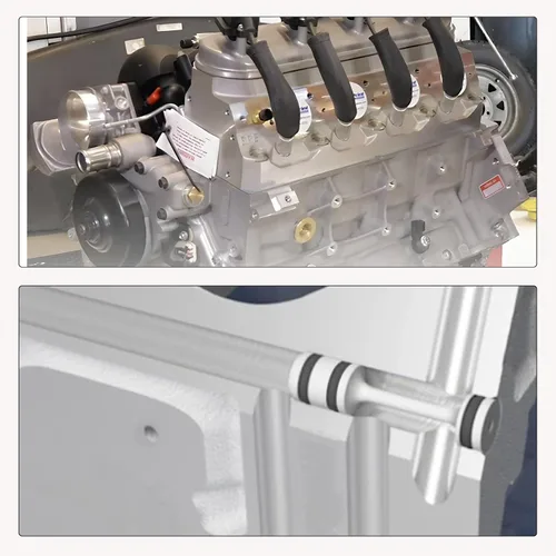 Miniatura 8 de LS Billet Tapón Trasero de Galería Desviador de Aceite Barbell compatible con GM Gen III y IV LS1 LS3 LS2 LQ4 LQ9 LS6 L92 L33 L99 Desviador