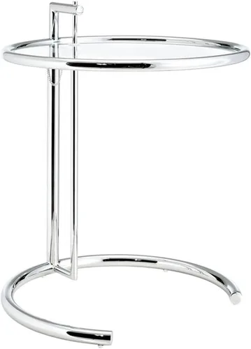 Miniatura 10 de Modway EEI-125-BLK Eileen Mesa auxiliar de metal gris, color negro