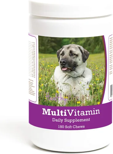 Miniatura 168 de Healthy Breeds Bulldog francés multivitamínico suave masticable para perros 180