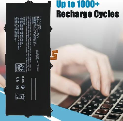 Miniatura 6 de AA-PBAN2HE - Batería para portátil compatible con Samsung Galaxy Book Go 340XDA NP340XLA XE340XDA-KA3US-RB XE340XDA-KA1US XE340XDA-KA3