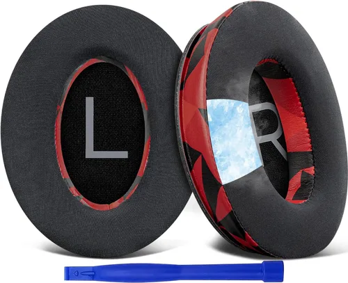 Miniatura 10 de SOULWIT Almohadillas de enfriamiento para auriculares inalámbricos Bose QC45/QC SE/Quiet Comfort, almohadillas para los oídos con tela de seda