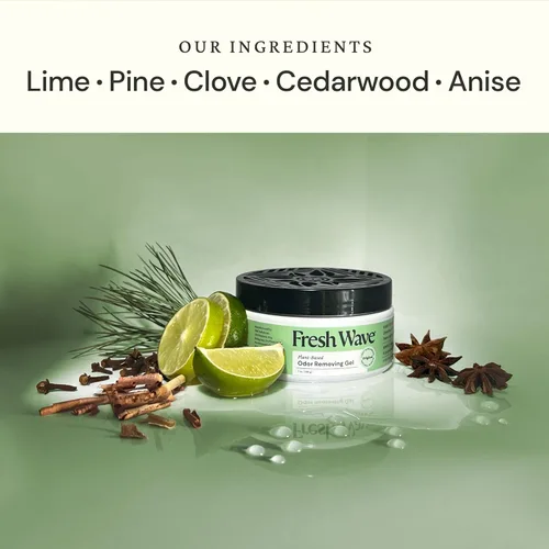Miniatura 2 de Fresh Wave Gel eliminador de olores, 7 onzas, paquete de 3 absorbentes de olores para el hogar, alivio de olores más seguro, eliminador de olores
