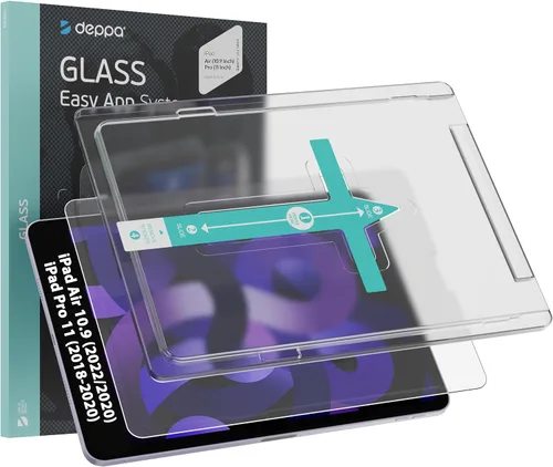Miniatura 12 de Deppa Protector de pantalla para iPad Air de 11 pulgadas M4/M3/M2 (2026/2025/2024, 8ª/7ª/6ª generación) con kit de fácil instalación, compatible