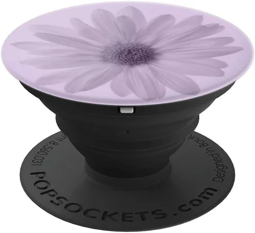 Miniatura 4 de PopSockets PopGrip estándar de Daisy Light Purple